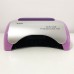 Гібридна лампа для нігтів Beauty Nail CCFL+LED 48W K18, Світлодіодна сушарка для лаку. Колір: фіолетовий