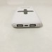 Power Bank AWEI P98K (Бездротова зарядка) 8000 mAh. Колір білий