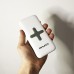 Power Bank AWEI P98K (Бездротова зарядка) 8000 mAh. Колір білий