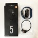 Фітнес браслет Smart Watch M5 Band Classic Black смарт годинник-трекер. Колір синій