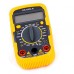 Мультиметр DT-830 LN з підсвічуванням та звуком ABaTap до 750 В Помаранчевий, тестер для вимірювання напруги