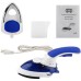 Відпарювач Mini Steam Iron HT-558B, Праска електрична парова, Парова праска для одягу. Колір: синій