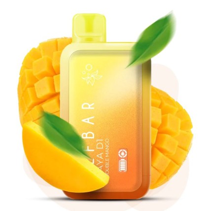 Elf Bar RAYA D1 5% 13000. Манго (Double Mango)
