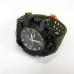 Годинник наручний чоловічий SKMEI 1586AG ARMY GREEN, чоловічий армійський водостійкий тактичний. Колір: зелений