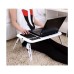 Складаний столик для ноутбука LD-09 E-Table, столик з охолодженням 2 USB кулера, Стіл підставка з вентиляцією