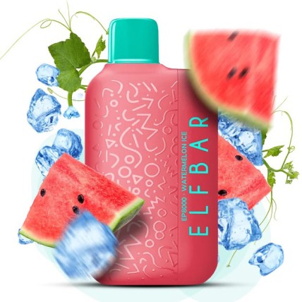 Elf Bar EP8000 5% 8000тяг. Кавун (Watermelon Ice)