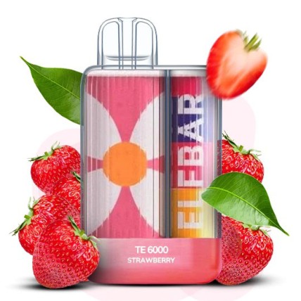 Elf Bar TE6000 5%. Полуниця (Strawberry Ice)