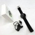 Фітнес трекер розумний смарт годинник UWatch 119 Plus з крокоміром. Колір: чорний
