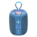 Портативна Bluetooth колонка TG658 8W з RGB підсвічуванням, акумуляторна переносна колонка. Колір: синій