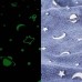 Плед, що світиться в темряві, плюшеве покривало Blanket kids Magic Star 150х100 см флісова ковдра. Колір: синій