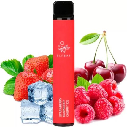 Elf Bar Original (Ельф Бар) 1500 тяг. Полуниця малина вишня (Strawberry Raspberry Cherry)