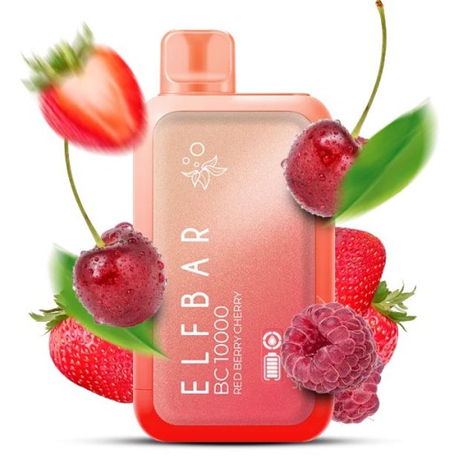 Elf Bar BC10000. Червона Ягода Вишня (Red Berry Cherry)