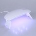 Лампа для сушіння гель лаків 6W LED UF SUN mini. Колір: білий