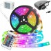 Світлодіодна стрічка SMD 5050 RGB LED 2 м IP65 з пультом та блоком живлення USB, 2м, Стрічка світлодіодна 5050