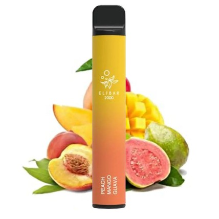 Elf Bar Original (Ельф Бар) 2000 тяг. (Peach Mango Guava) Персикове Манго Гуава