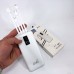 Power Bank зарядний пристрій на сонячній батареї 10000mAh з індикатором заряду. Колір: білий