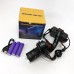 Ліхтар налобний NIGHT VISION FLUORESCENCE CT012-3L-2TG(white+red), Налобний ліхтар з лінзою