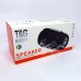 Bluetooth-колонка TG657 з RGB підсвічуванням 1500 mAh, Bluetooth колонка для гарної музики. Колір: чорний