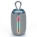Портативна Bluetooth-колонка TG653 USB з ремінцем, гучна колонка для вечірки. Колір: сірий
