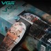 Професійний триммер для стрижки волосся та бороди VGR V-953 з насадками, окантувальна машинка