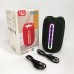 Портативна Bluetooth-колонка TG653 USB з ремінцем бездротова колонка портативна потужна. Колір: зелений