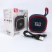 Портативна Bluetooth-колонка TG659 з ремінцем, Bluetooth колонка з підсвічуванням. Колір: синій
