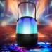 Портативна колонка XM-A68 з RGB підсвічуванням та мікрофоном, Bluetooth мікрофон для караоке