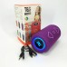 Bluetooth колонка портативна TG656 FM-радіо, потужна переносна акустична колонка. Колір: фіолетовий