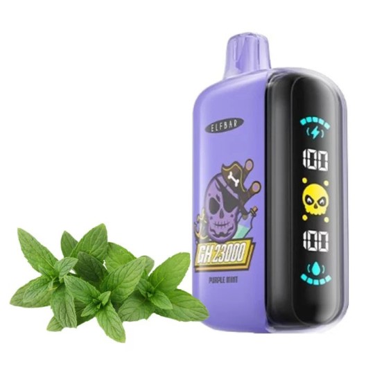 ELF BAR GH 23000 5%. Пурпурна м'ята (Purple Mint)
