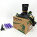 Супер потужний ліхтар налобний Police BL-A14-3-P90 MICRO USB, потужний налобний ліхтар для риболовлі наголовний
