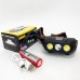 Ліхтар налобний акумуляторний KX-215-LED-2COB, світлодіодний налобний ліхтар для нічних прогулянок