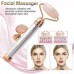 Масажер ролик електричний Facial Roller Massager. Колір: білий