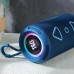 Bluetooth колонка портативна TG656 FM-радіо, потужна переносна акустична колонка. Колір: синій