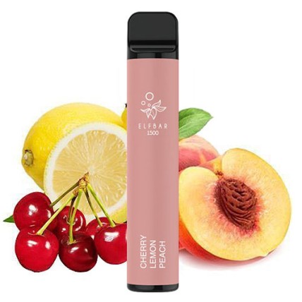 Elf Bar Original (Ельф Бар) 1500 тяг. Вишня Лимон Персик (Cherry Lemon Peach)