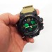 Годинник наручний чоловічий SKMEI 1155BKH KHAKI, водостійкий тактичний годинник, армійський годинник. Колір: хакі
