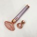 Масажер ролик електричний для особи Facial Roller Massager. Колір бежевий
