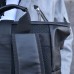 Набір: рюкзак ролл-топ з секцією для ноутбука + бананка з еко шкіри