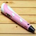 3D ручка Smart 3D Pen 2 c LCD дисплеєм, 3D ручка для розвитку уваги. Колір: рожевий