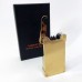 Дугова електроімпульсна запальничка із USB-зарядкою ліхтариком LIGHTER HL-437, Юсб запальничка. Колір: золотий