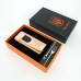 Електрична та газова запальничка Україна з USB-зарядкою HL-431, Юсб запальничка. Колір: золотий