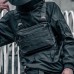 Тактична нагрудна сумка з Cordura 1000D, розгрузка чоловіча чорна