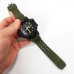 Годинник наручний чоловічий SKMEI 1586AG ARMY GREEN, чоловічий армійський водостійкий тактичний. Колір: зелений