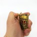 Турбо запальничка Герб України на ЧЕРВОНОМУ тлі, запальничка з турбонаддувом, подарункова запальничка сувенірна