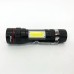 Ліхтар тактичний Bailong BL-520 T6 світлодіодний на акумуляторі, кишеньковий міні ліхтар, ручний потужний