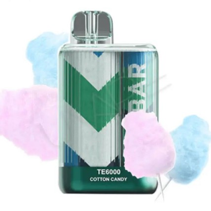 Elf Bar TE6000 5%. Цукрова Вата (Cotton Candy)