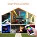Світлодіодна стрічка SMD 5050 RGB LED 5 м IP65 з bluetooth контролем. підключення 220V