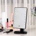 Дзеркало для макіяжу з 16 LED підсвічуванням Mirror White, Дзеркало зі світлом для макіяжу. Колір: чорний