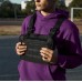 Тактична нагрудна сумка з Cordura 1000D, розгрузка чоловіча чорна