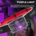 Ліхтар налобний M-006-XPG+8SMD+4SMD(white+red+green+blue+UV), Ліхтар акумуляторний для риболовлі