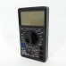 Цифровий мультиметр Digital Tech DT700D великий дисплей (зі звуком), мультиметр із захистом
